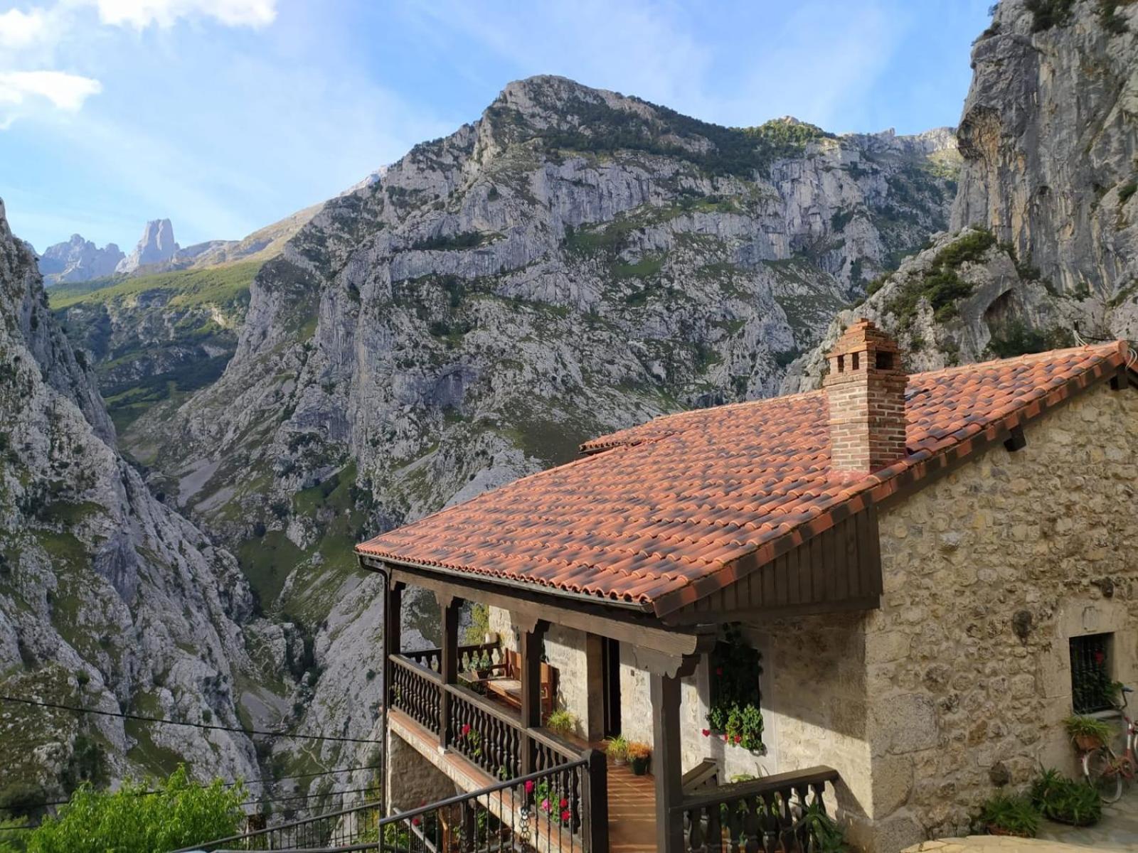 El Portal Del Abuelo Lejlighed Arenas De Cabrales Eksteriør billede